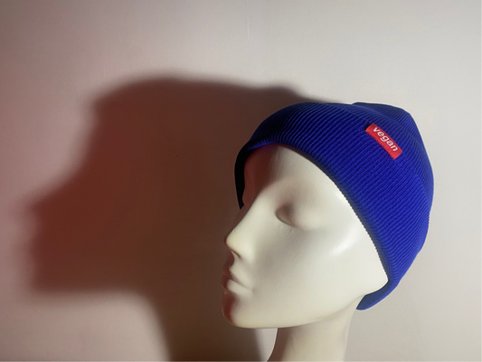 Organic cotton Beanie - French Blue