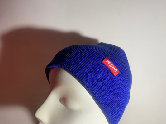 Organic cotton Beanie - French Blue