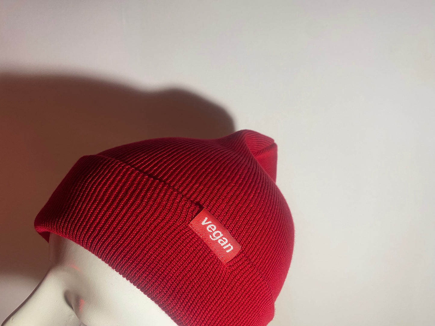 Organic cotton Beanie - Red