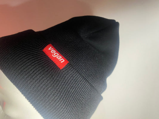 Organic cotton Beanie - Black